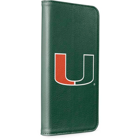 University of Miami The U iPhone 15 Pro Max Folio Case